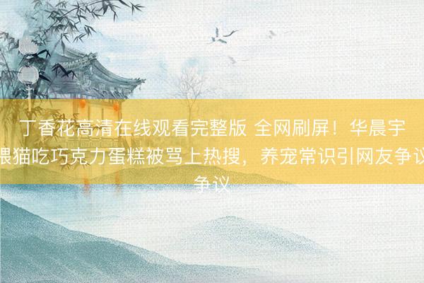 丁香花高清在线观看完整版 全网刷屏！华晨宇喂猫吃巧克力蛋糕被骂上热搜，养宠常识引网友争议