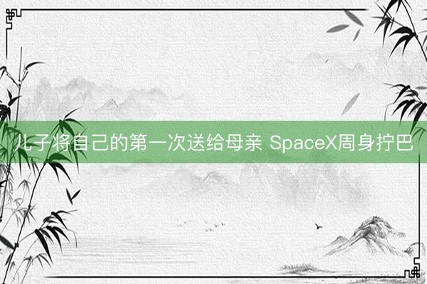 儿子将自己的第一次送给母亲 SpaceX周身拧巴