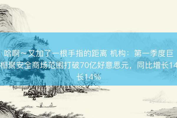 哈啊～又加了一根手指的距离 机构：第一季度巨匠相聚安全商场范围打破70亿好意思元，同比增长14%